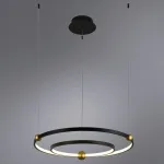 Подвесной светильник Divinare Amadeo 1123/04 SP-65 Цвет плафонов черный Цвет арматуры черный от ImperiumLoft