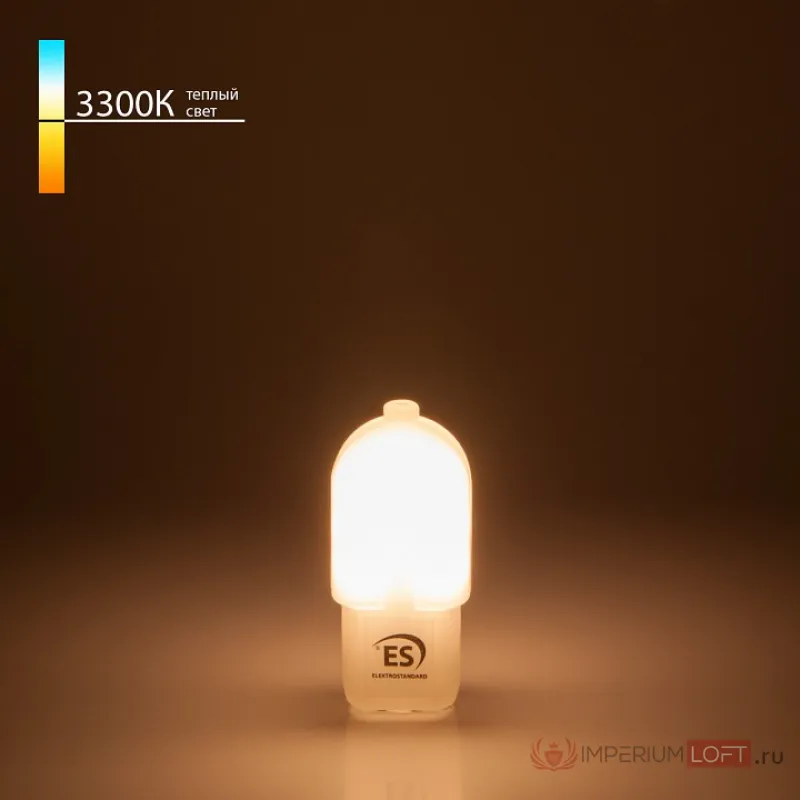 Лампа светодиодная Elektrostandard G4 LED G4 3Вт 3300K BLG407 от ImperiumLoft