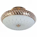 Светильник на штанге TopLight Loreen TL1490Y-03GC Цвет арматуры золото Цвет плафонов белый от ImperiumLoft