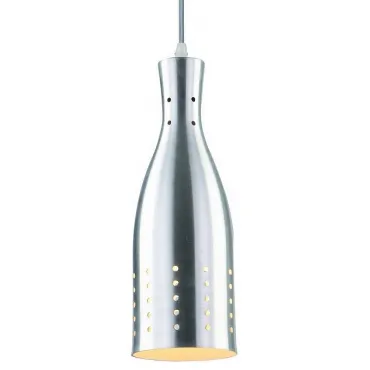 Подвесной светильник Arte Lamp Lucido A4082SP-1SS Цвет арматуры серебро Цвет плафонов серебро