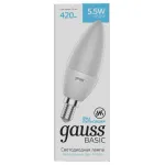 Лампа светодиодная Gauss Basic 1033126