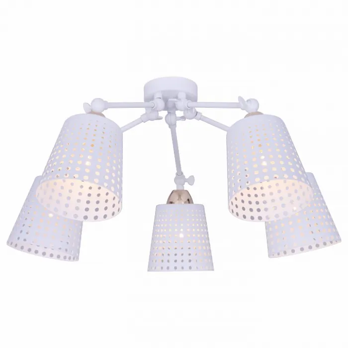 Потолочная люстра TopLight Kristiana TL1154-5D Цвет арматуры золото Цвет плафонов белый от ImperiumLoft