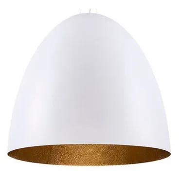 Подвесной светильник Nowodvorski Egg XL 9025 Цвет арматуры белый Цвет плафонов золото от ImperiumLoft