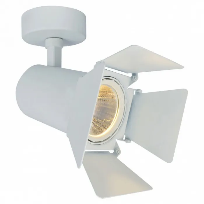 Светильник на штанге Arte Lamp Track Lights A6709AP-1WH Цвет арматуры белый Цвет плафонов белый от ImperiumLoft