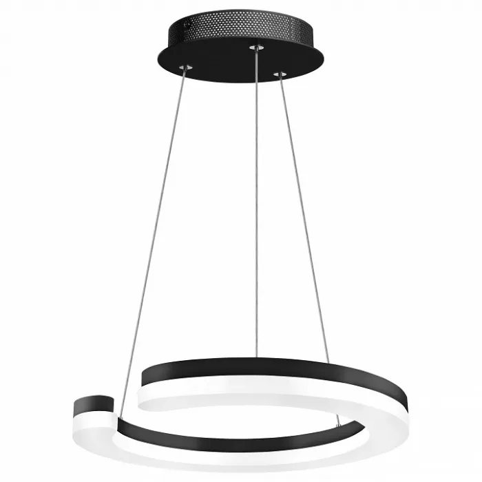 Подвесной светильник Lightstar Unitario 763247 Цвет плафонов черно-белый Цвет арматуры черный от ImperiumLoft