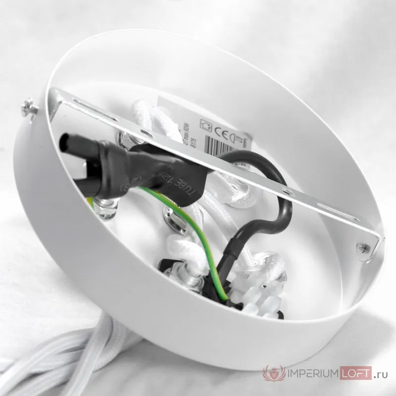 Люстра на штанге Lussole Lsp 6 LSP-8175 Цвет плафонов белый Цвет арматуры белый от ImperiumLoft
