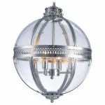 Подвесной светильник Divinare Orbite 1015/02 SP-4 Цвет арматуры хром Цвет плафонов прозрачный от ImperiumLoft