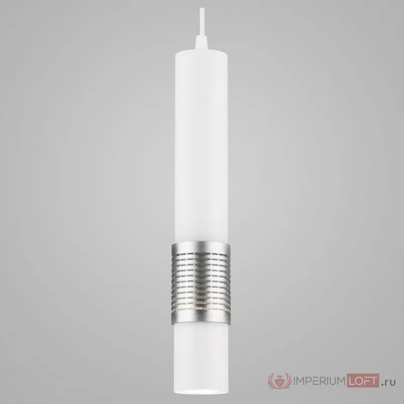 Подвесной светильник Elektrostandard DLN001 a045508 Цвет плафонов серебро Цвет арматуры белый от ImperiumLoft