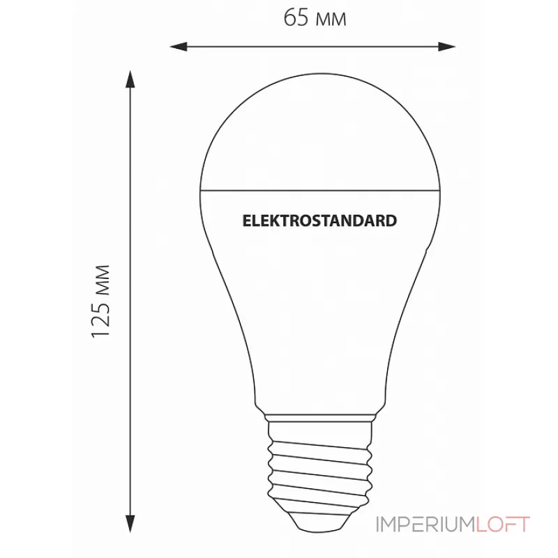 Лампа светодиодная Elektrostandard BLE2744 E27 20Вт 6500K a052540 Цвет арматуры никель Цвет плафонов никель