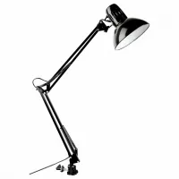 Настольная лампа офисная Arte Lamp Senior A6068LT-1BK Цвет арматуры черный Цвет плафонов черный