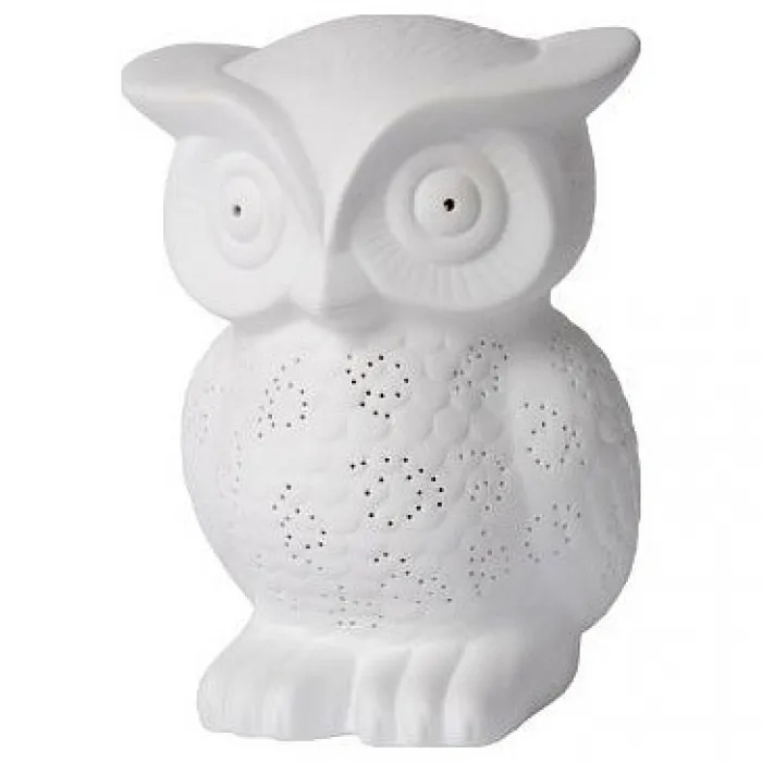 Настольная лампа декоративная Lucide Owl 3505/01/31 от ImperiumLoft