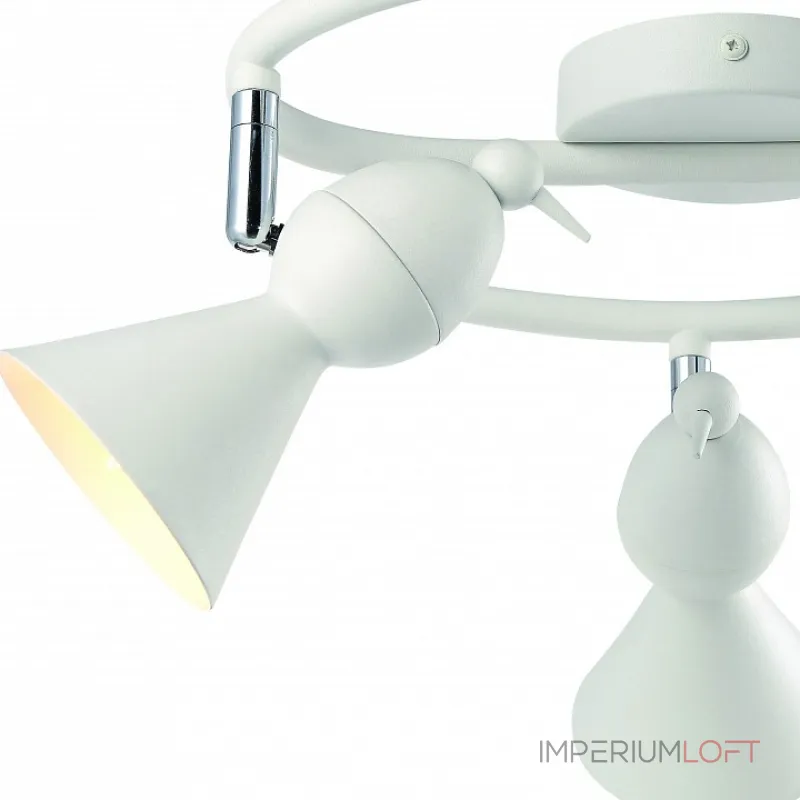 Спот Arte Lamp Picchio A9229PL-3WH Цвет арматуры белый Цвет плафонов белый Спот Arte Lamp Picchio A9229PL-3WH Цвет арматуры белый Цвет плафонов белый
