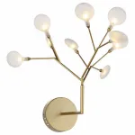 Бра ST-Luce Riccardo SL411.221.09 Цвет плафонов белый Цвет арматуры золото от ImperiumLoft