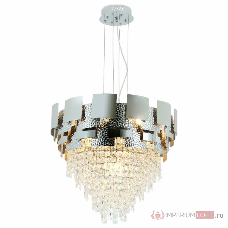 Подвесной светильник Ambrella Traditional 6 TR5242 Цвет арматуры серебро Цвет плафонов серебро от ImperiumLoft