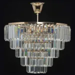 Люстра на штанге MW-Light Аделард 642010805 Цвет арматуры золото Цвет плафонов прозрачный от ImperiumLoft
