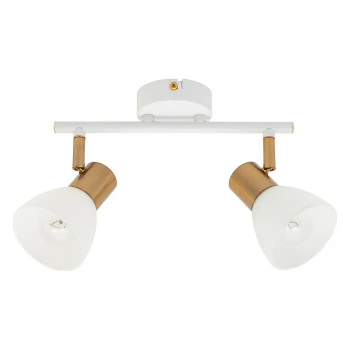 Спот Arte Lamp Falena A3117PL-2WH Цвет арматуры Белый Цвет плафонов Белый от ImperiumLoft