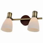 Спот TopLight Sharyl TL3720Y-02BB Цвет арматуры бронза Цвет плафонов белый