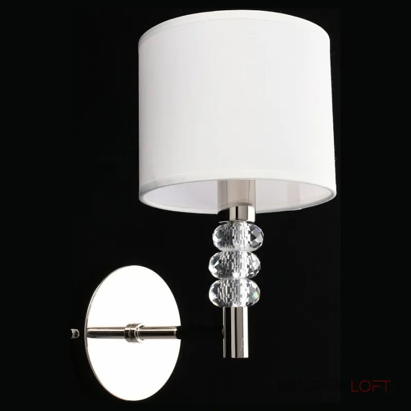 Бра Aployt Franula APL.724.01.01 Цвет арматуры никель Цвет плафонов белый