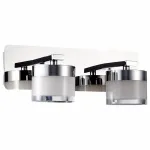 Светильник на штанге ST-Luce Saltaggio SL1600.101.02 Цвет плафонов белый Цвет арматуры хром от ImperiumLoft