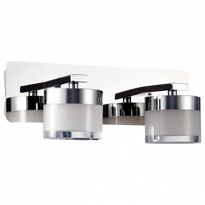 Светильник на штанге ST-Luce Saltaggio SL1600.101.02 Цвет плафонов белый Цвет арматуры хром от ImperiumLoft