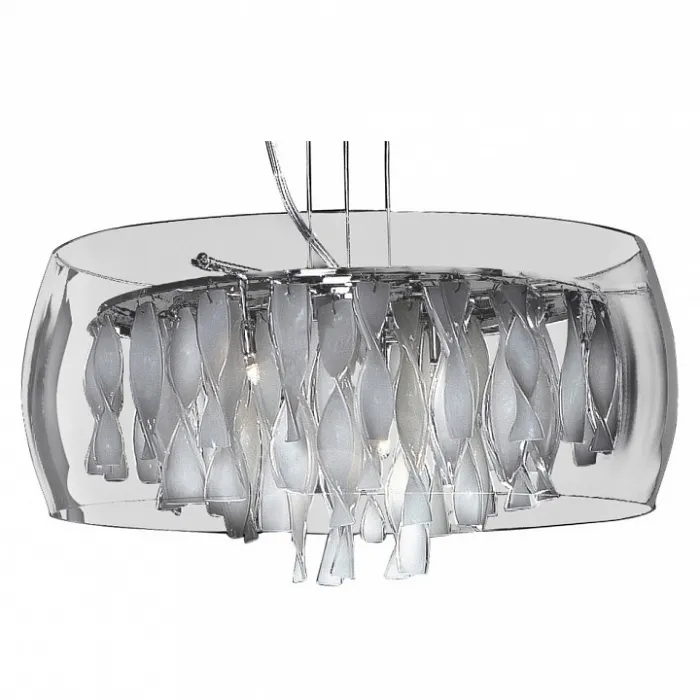 Подвесной светильник Lightstar Acquario 752084 Цвет арматуры хром Цвет плафонов прозрачный от ImperiumLoft