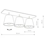 Спот Nowodvorski Awinion 9281 Цвет плафонов белый от ImperiumLoft