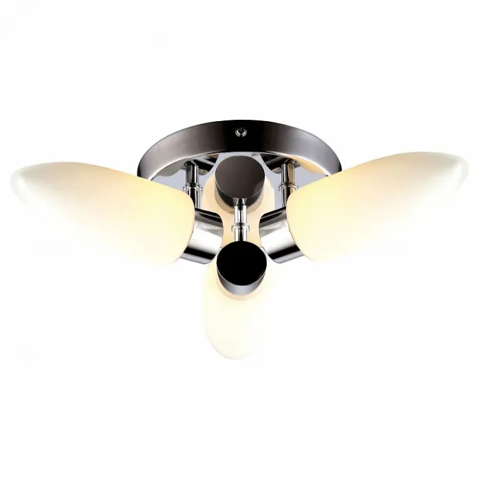 Накладной светильник Arte Lamp Aqua A9502PL-3CC Цвет арматуры хром Цвет плафонов белый от ImperiumLoft