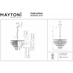 Подвесная люстра Maytoni Linn MOD091PL-07CH