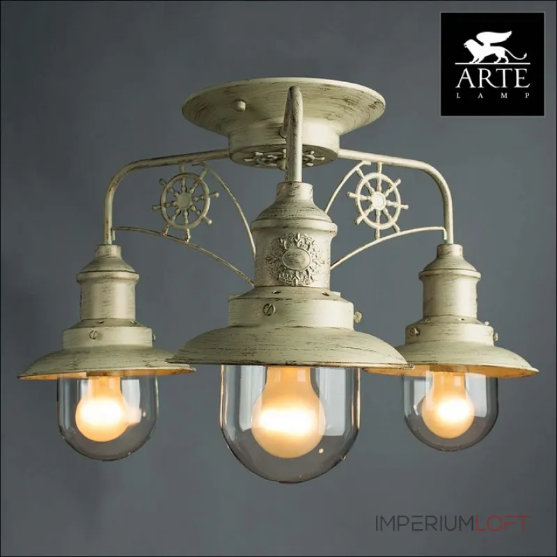 Потолочная люстра Arte Lamp Sailor A4524PL-3WG  Потолочная люстра Arte Lamp Sailor A4524PL-3WG