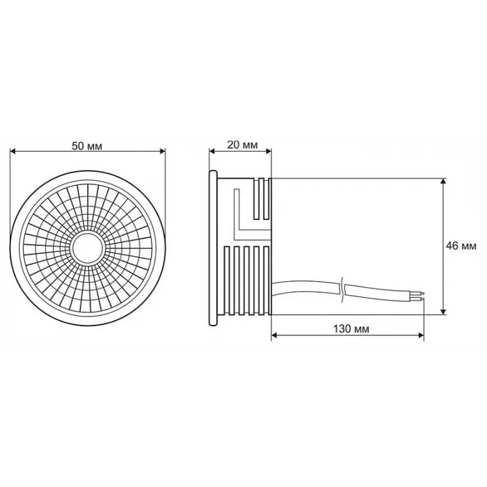 Модуль светодиодный Denkirs DK3000 DK4000-7W dim от ImperiumLoft