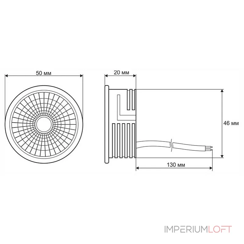 Модуль светодиодный Denkirs DK3000 DK4000-7W dim