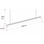 Подвесной светильник Donolux DL18752 DL18752S200/3000 Цвет арматуры серый от ImperiumLoft