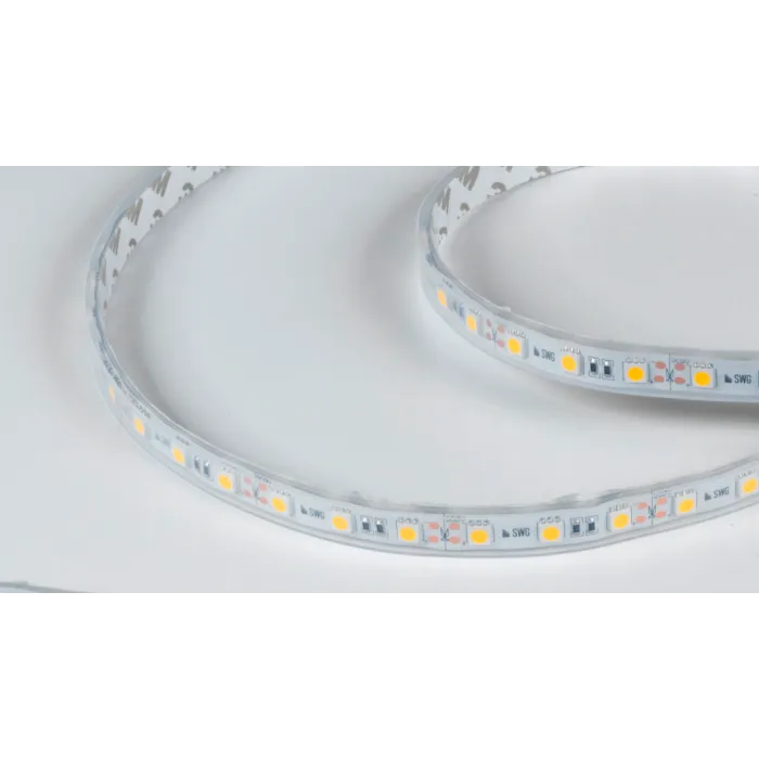 Светодиодная лента 5050, 60 LED/м, 14,4 Вт/м, 12В , IP66, Цвет: Тёплый белый, SWG560-12-14.4-WW-66-M от ImperiumLoft