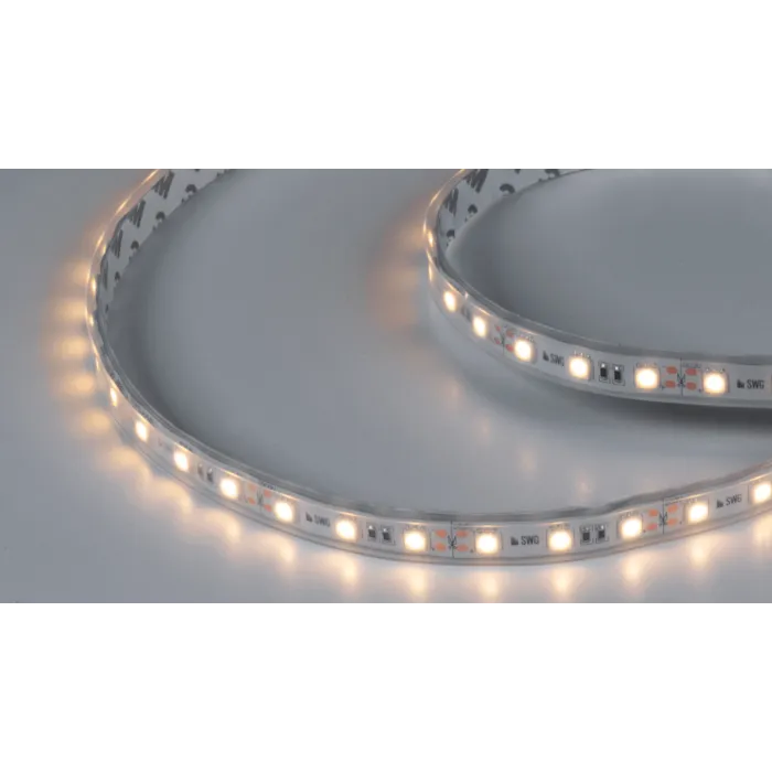 Светодиодная лента 5050, 60 LED/м, 14,4 Вт/м, 12В , IP66, Цвет: Тёплый белый, SWG560-12-14.4-WW-66-M от ImperiumLoft