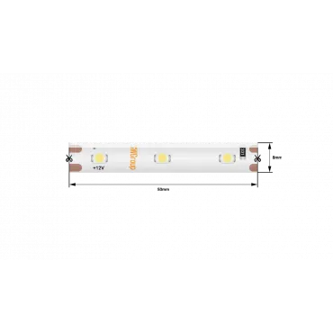 Светодиодная лента SWG 3528-60 4.8Вт 12В IP20 Красный SWG360-12-4.8-R-M