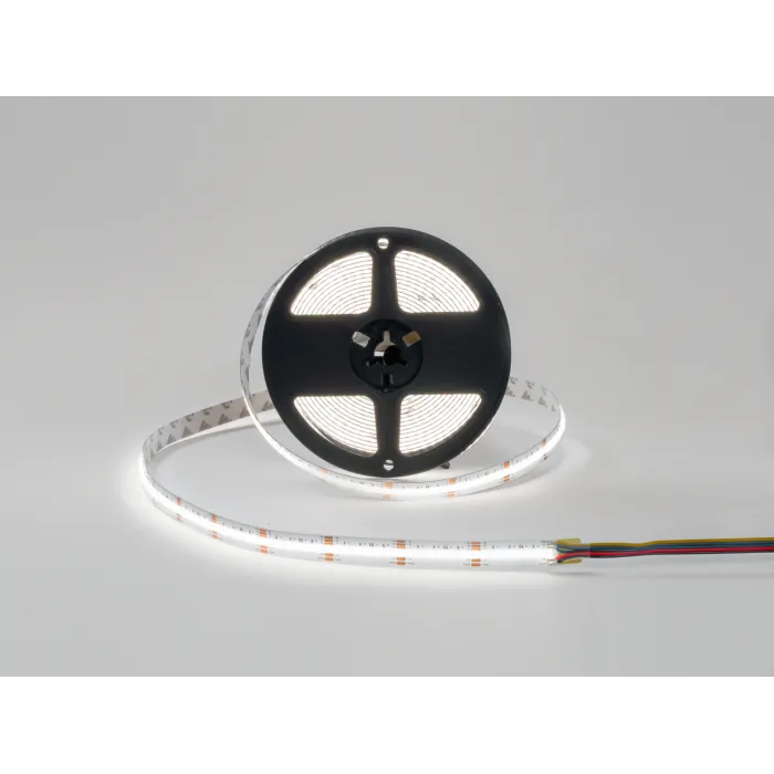 Светодиодная лента 4 в 1 COB, 840 LED/м, 18 Вт/м, 24В , IP20, Цвет: RGBNW, SWG-COB840-24-18-RGBNW от ImperiumLoft