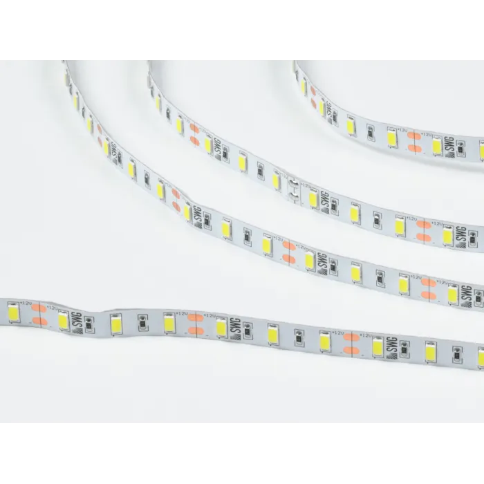 Светодиодная лента 5630, 60 LED/м, 12 Вт/м, 12В , IP20, Цвет: Холодный белый, SWG660-12-12-W-M от ImperiumLoft