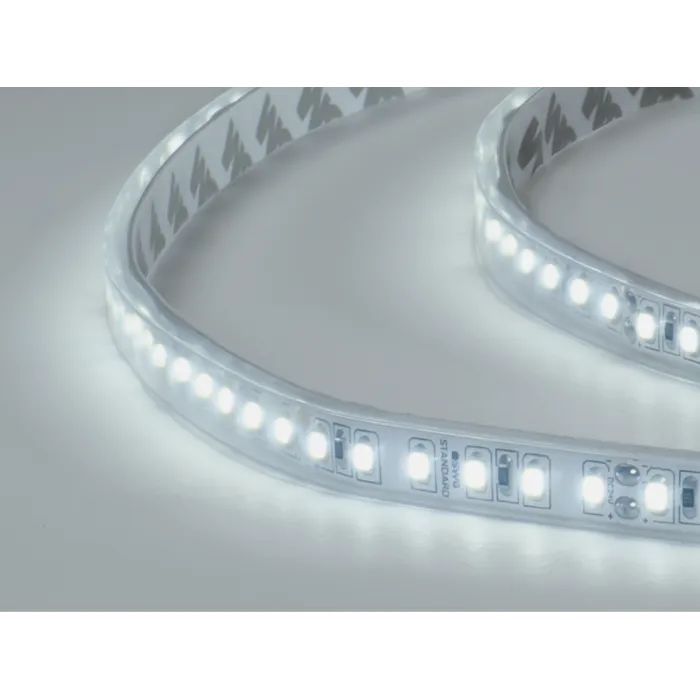 Светодиодная лента 9,6 Вт/м SMD2835 Закрытая (IP66) Холодый, 24В, 3М, SWG2120-24-9.6-W-66-M от ImperiumLoft
