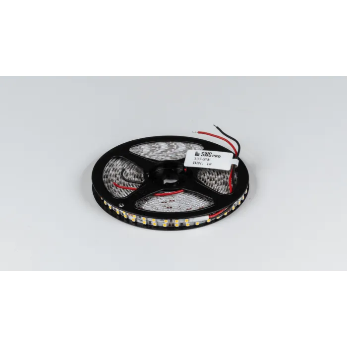 Светодиодная лента SWG PRO 3528, 120 LED/м, 9,6 Вт/м, 24В , IP20, Цвет: Нейтральный белый, SWG3PT120-24-9.6-NW от ImperiumLoft