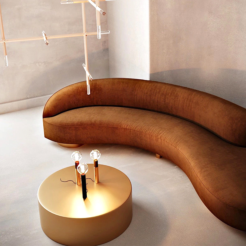 Диван SERPENTINE SOFA от LaLume Диван SERPENTINE SOFA от LaLume
