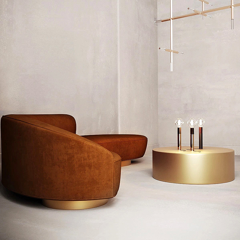 Диван SERPENTINE SOFA от LaLume Диван SERPENTINE SOFA от LaLume