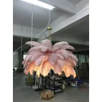 Люстра из страусиных перьев Extra Large Feather Chandelier GRAND TOUR от ImperiumLoft