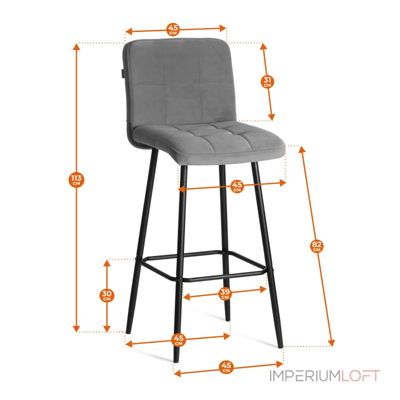 Барный стул Medeo TetChair 24912 Барный стул Medeo TetChair 24912