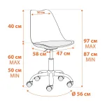 Офисное кресло TULIP TetChair 21230