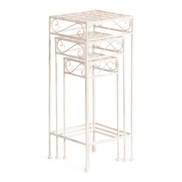 Столики BEAUTY набор из 3 штуки TetChair 21140 Столики BEAUTY набор из 3 штуки TetChair 21140