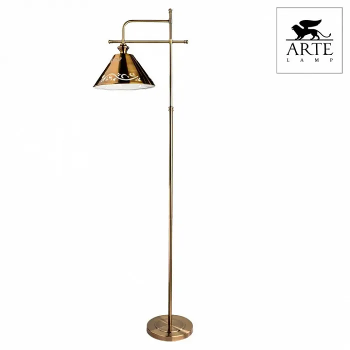 Торшер Arte Lamp Kensington A1511PN-1PB от ImperiumLoft