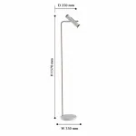 Торшер Favourite Duplex 2325-2F от ImperiumLoft