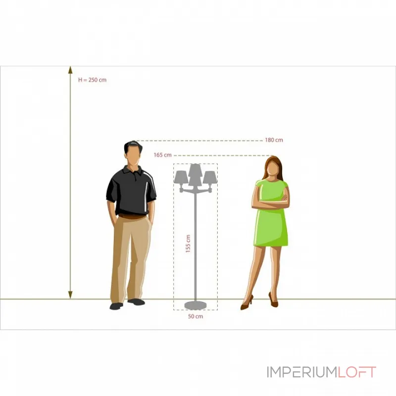 Торшер MW-Light ДельРей 700043704 от ImperiumLoft Торшер MW-Light ДельРей 700043704 от ImperiumLoft