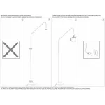 Торшер Ideal Lux Minimal MINIMAL PT1 NERO