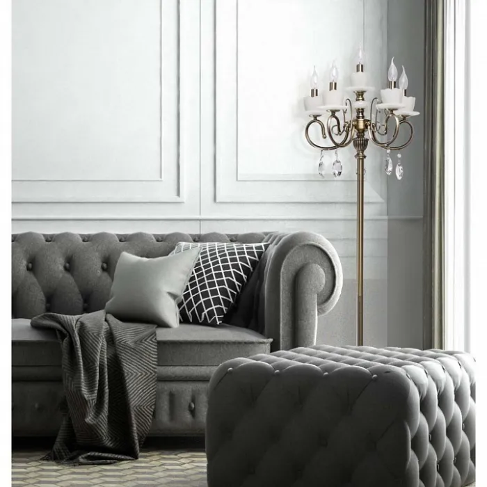 Торшер MW-Light Свеча 32 683040706 от ImperiumLoft